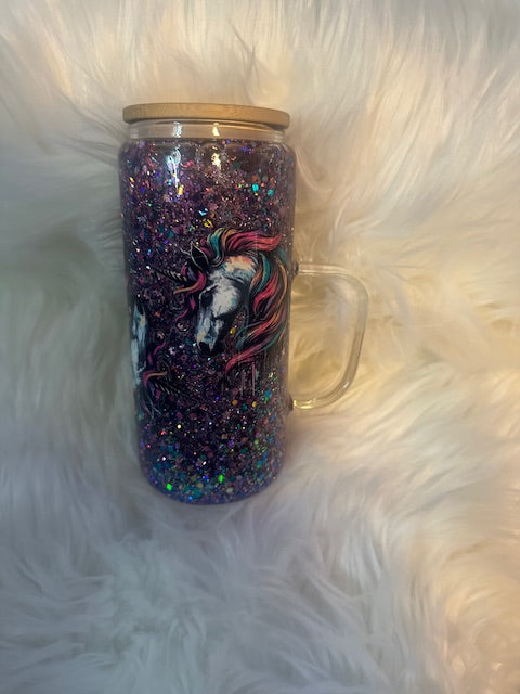 15oz Snow Globe with Handle