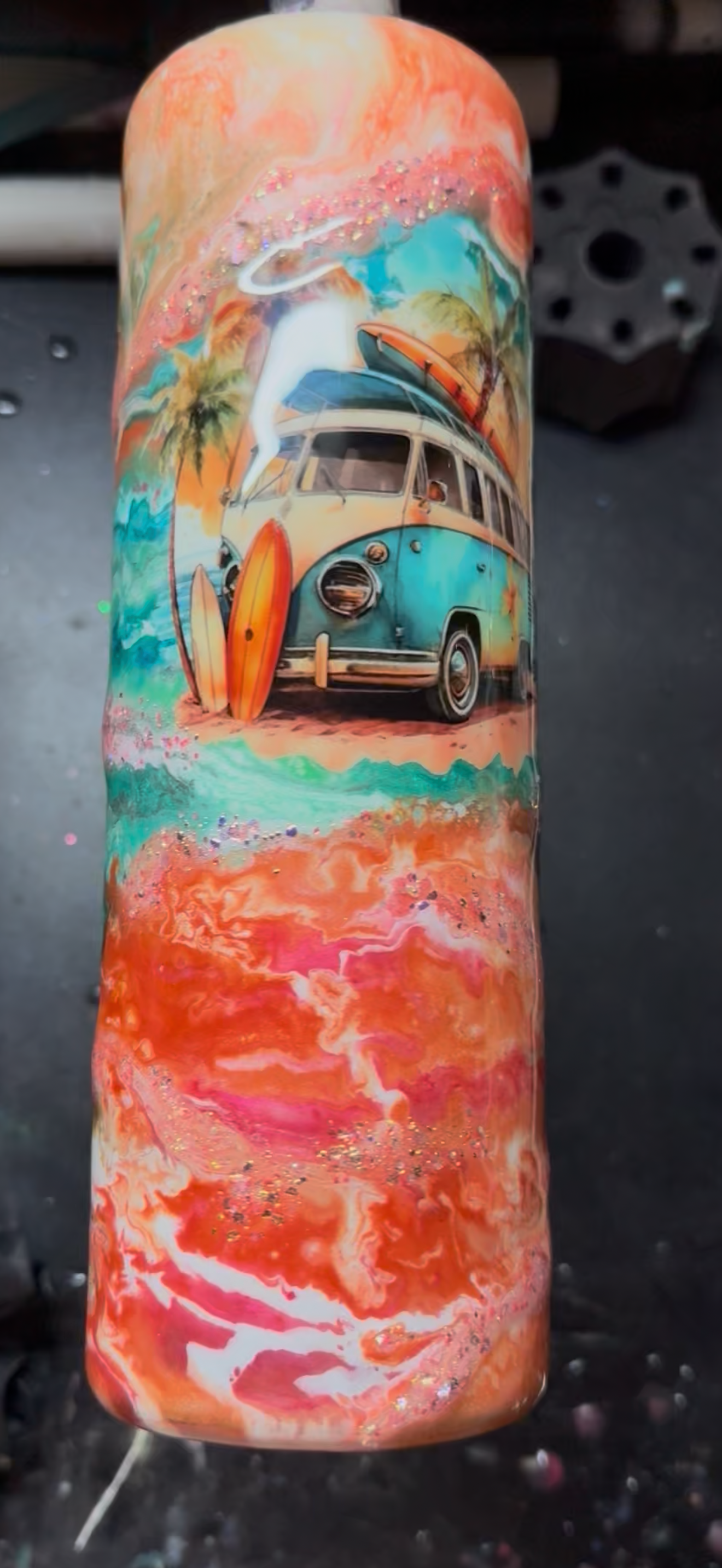30oz Beach ink Tumbler